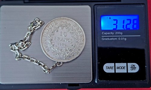 Pièce francs hercule en - 10,