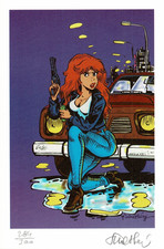 Ex-Libris Walthéry - Rubine