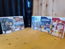 Lot 4 Jeux Nintendo Wii (Version US) - Bon État (Jaquettes abîmées)