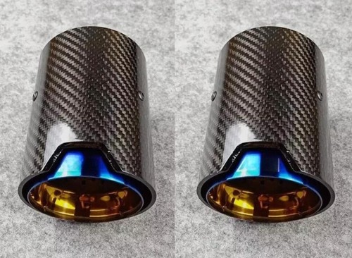 Real carbon fiber exhaust pipe - carbon,