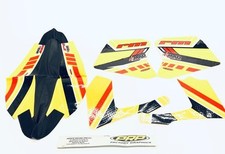 Kit déco et housse de selle SUZUKI RM 125 2001-2006