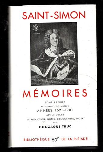 Pléiade saint simon - pléiade., saint-simon