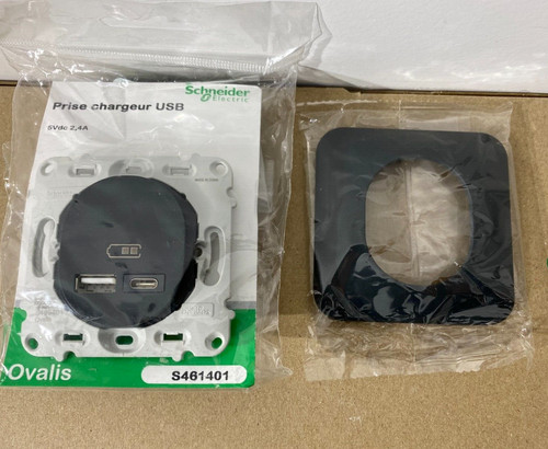 Schneider ovalis prise usb - schneider,