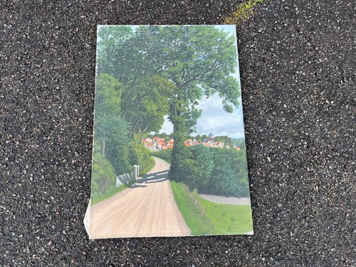 Tableau paysage chemin - , de