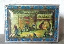Ancienne boite à biscuits en