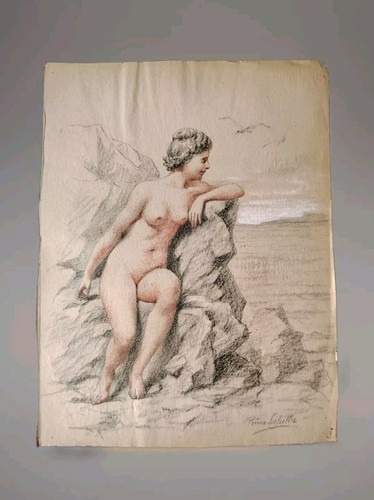 Dessin modèle nue féminin - dessin,