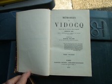 MEMOIRES DE VIDOCQ TOME2 GARNIER 1911