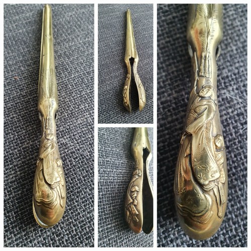 Pince gants laiton - pince,