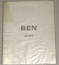 BEN [VAUTIER] Films édition