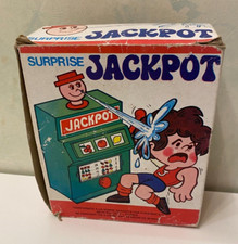 Jouet Bazar Toy ancien Surprise Jackpot 70" used with box farce attrape Pyragric