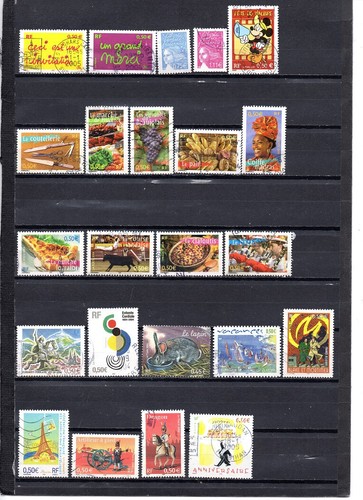Lot timbres france - 43,