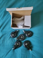 Roulettes chaise de bureau pivotantes Universelles Intey