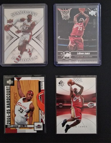 Lot cartes lebron - cartes, james