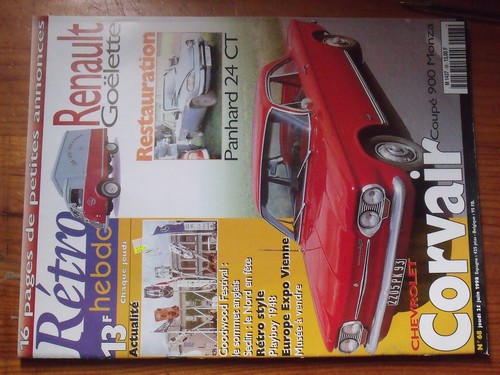 Revue retro hebdo n 68 - retro, n°68