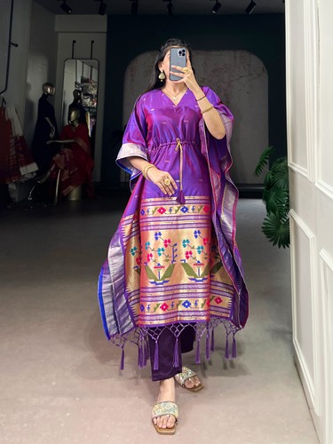 Kaftan abaya soie gaji - abaya,