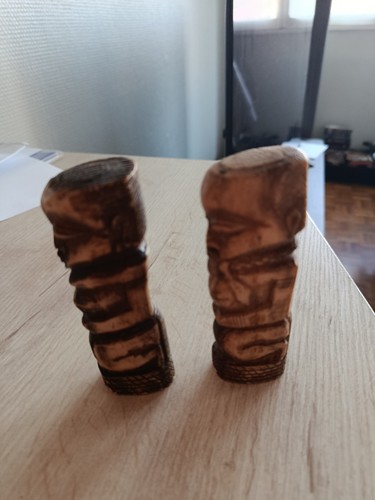 Couple statuette africaine - couple,
