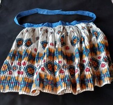 Ancien tablier vintage  en Coton pour fillette