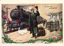 En arrivant à PARIS je vous