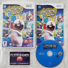 Jeu Rayman Prod Présente The Lapins Crétins Show WII PAL FR Complet  Floto Games
