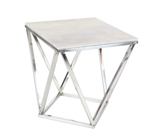 Stainless steel metal side end - steel,