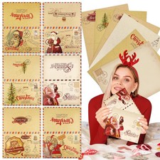 6 Pièces Carte Noel avec 6