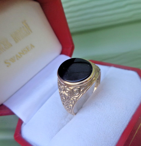 Bague chevalière vintage - chevalière, or