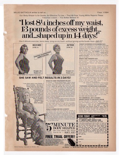 Vintage 1970s mag - , ad