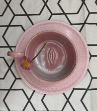 ART ÉROTIQUE. Tasse à thé unique avec design artistique – Céramique Barinya