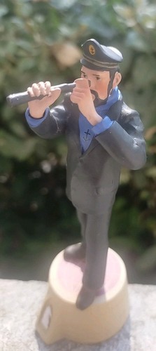 Figurine résine capitaine - résine,