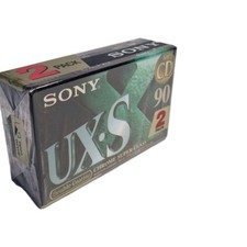 2X SONY UX-S 90 CHROME CrO2 -