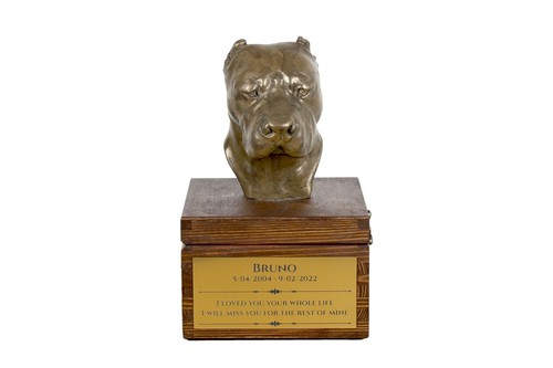 Urne art dogue argentin - art,