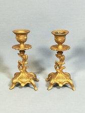 PAIRE DE PETITS BOUGEOIRS