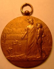 Médaille signée E. Dropsy