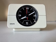 Réveil Électrique Clock Krups Vintage Design Annees 70 