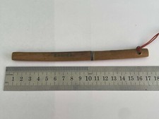 ANCIEN COUPE PAPIER PUBLICITAIRE STYLE KATANA JAPONAIS STAINLESS STEEL