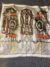 Hermes Scarf BRIDES ET DESTIN 90cm Silk Foulard DAISKE NOMURA