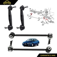 4 BIELLETTE BARRE STABILISATRICE ARRIERE pour PEUGEOT 406 1.9D 2,0 2.2 HDI COUPE