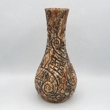 Vase en grès Basque signé Arroka de Ciboure par Suzanne Ficher XXème