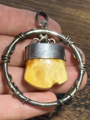 Grand pendentif vintage - , en