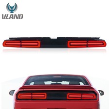 VLAND LED feux arrière rouge pour DODGE Challenger 2008-2014 W/jaune clignotant