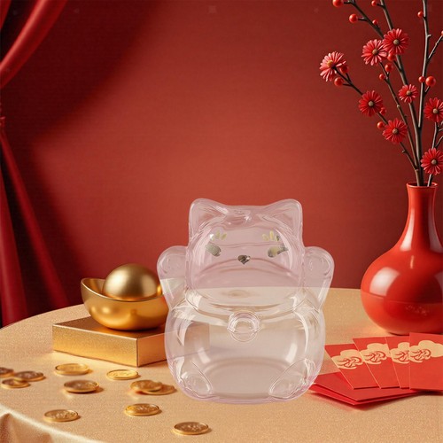 Tirelire verre forme de - verre, en