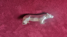 1 Porte Couteaux En Metal Argente  animaux 8,5cm 1920 - 1950