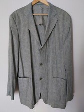 Très Belle VESTE légère en LIN GRISE. Marque PROFASHION. Taille XL VOIR MESURES