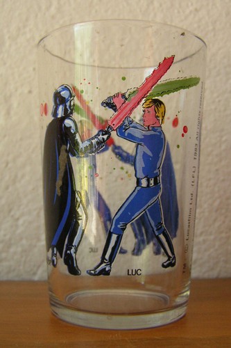 Verre moutarde star wars - moutarde,