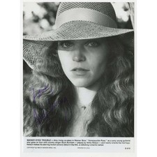 HONEYSUCKLE ROSE Original Photo signed by AMY IRVING  - 8x10 in. - 1980 - Jerry