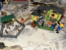 Playmobil: Maisonnette des chats (9276) + Enclos Lapin (6140).