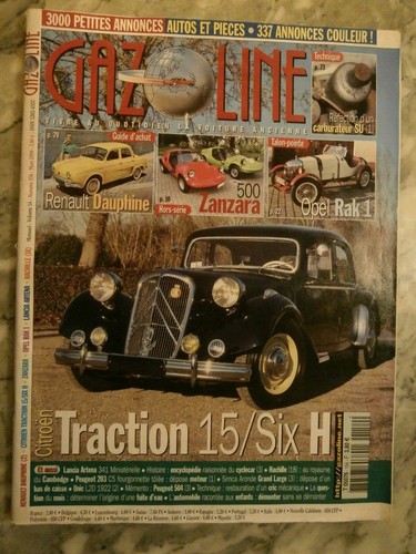 Gazoline 154 zanzara - zanzara, traction