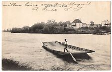 CPA 71 - ARTAIX (Saône et Loire) - Le Port (petite animation) - vue peu courante