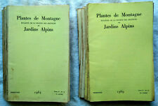 Plantes de Montagne, Bulletin