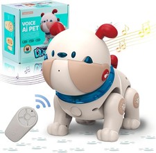 Jouet pour chien robot pour enfants - avec fonction d'interaction tactile
